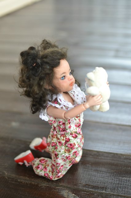 Жизнь в движении. Кукла Paola Reina ООАК