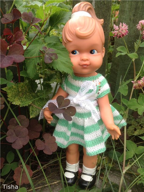 Мои куклы и пупсики ГДР, часть 2, прогулка в саду (фото 7)