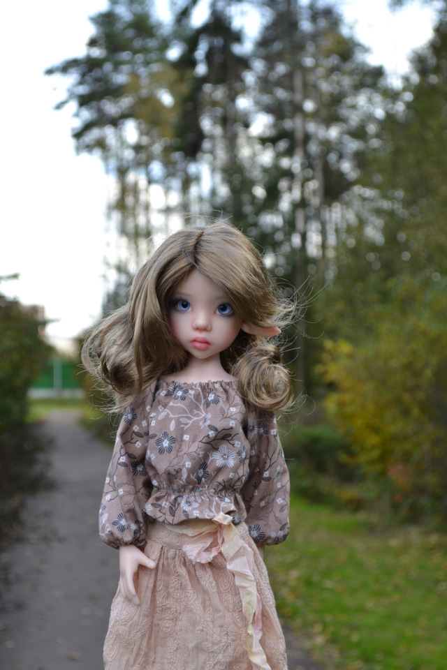 В золоте осенних листьев — Куклы Kaye Wiggs (Кайе Виггс): авторские BJD (БЖД) (фото 7)