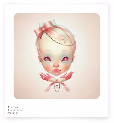 Сюрреалистические иллюстрации французской художницы Элоди LostFish или еще раз об Алисе