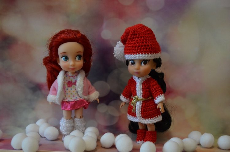 Мини дисней аниматорс - предновогоднее, зимнее настроение