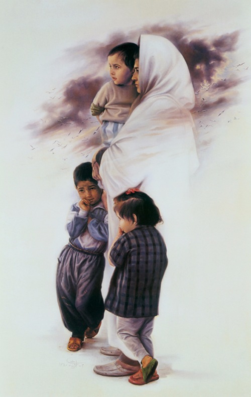 Реалистичная живопись Востока: Иман Малеки (фото 10)