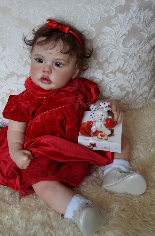 Я назвала ее Scarlett. Кукла реборн Наталии Коноваловой