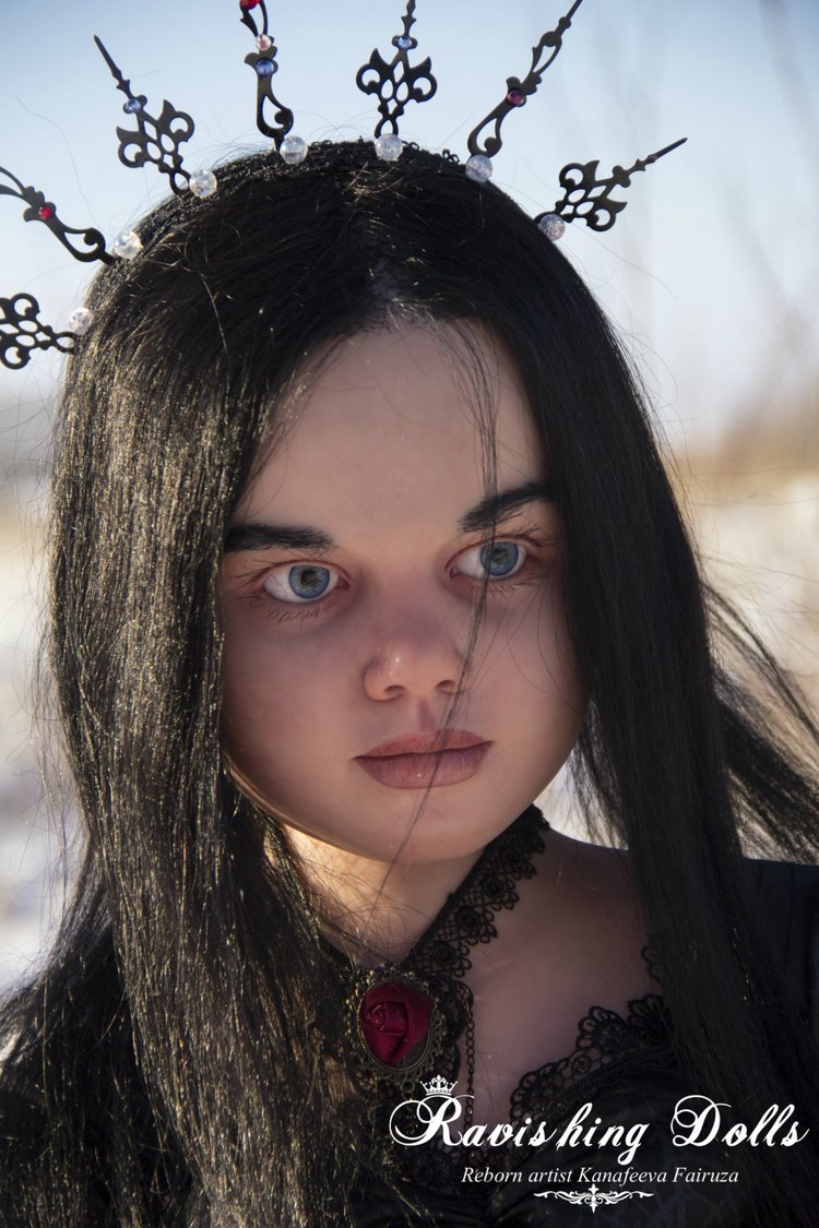 Готичная Габриэль. Gothic girl Mahafsoun