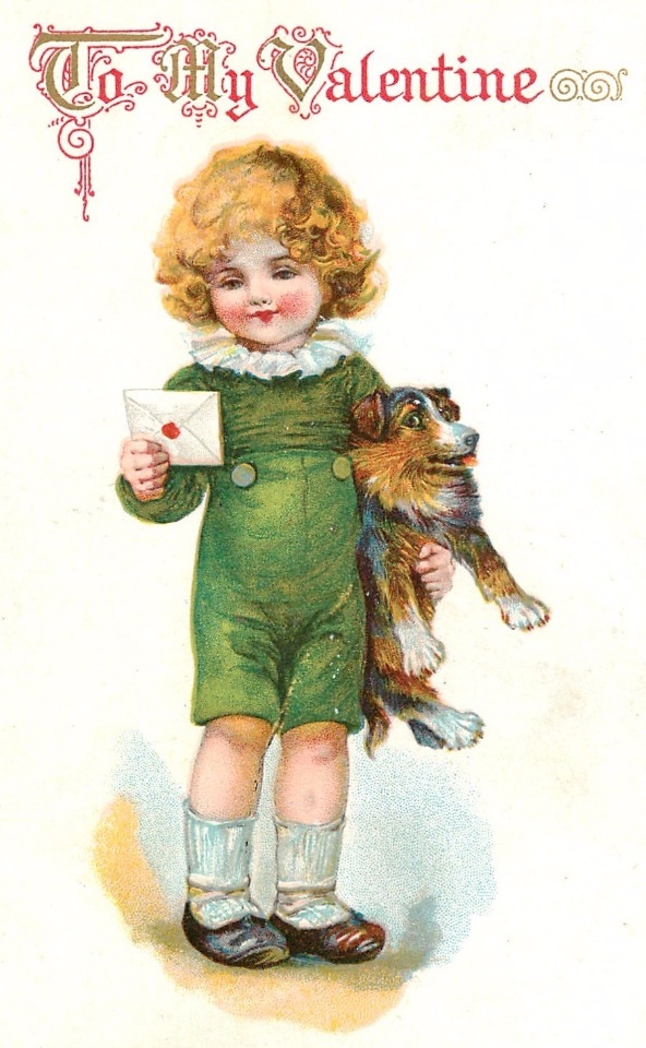 Старинные открытки с Денем Святого Валентина | Бэйбики Старинные открытки с Денем Святого Валентина (фото 2)