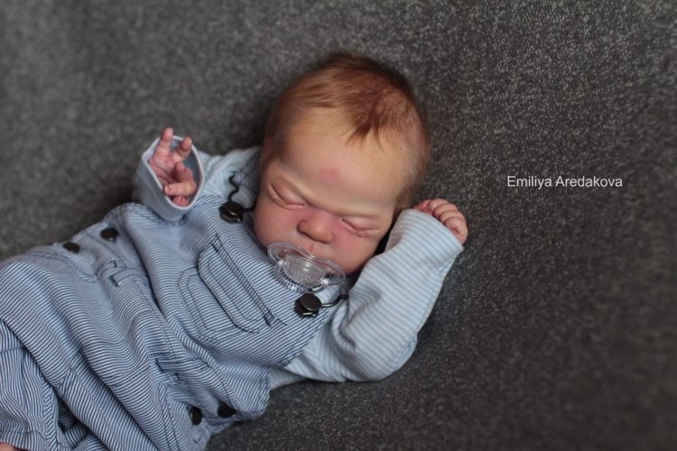 Мой реалистичный малыш реборн из молда Knox. Кукла Эмилии Аредаковой