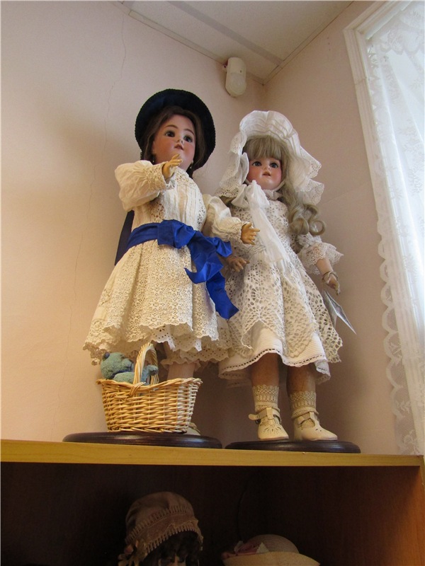 Великолепная четверка — Редкие антикварные куклы и реплики: воск