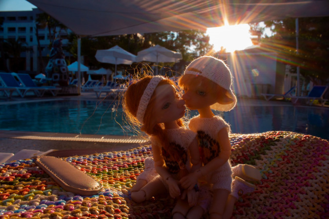 Мышулики в отпуске. Авторские куклы Лидии Снуль. BJTales