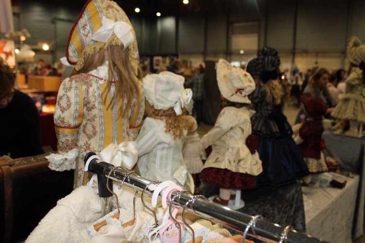 Выставка мишек, кукол и кукольной миниатюры в Голландии 2017 - часть третья