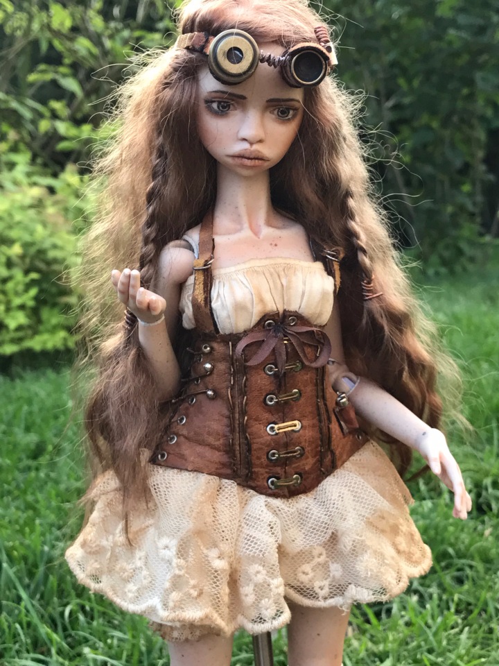 Девушка в стиле стимпанк — Домашние фото авторских кукол: личные коллекции (фото 3)