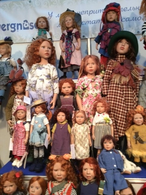 Выставка кукол в Гостином дворе - декабрь 2017 - мой взгляд - часть 6 - окончание