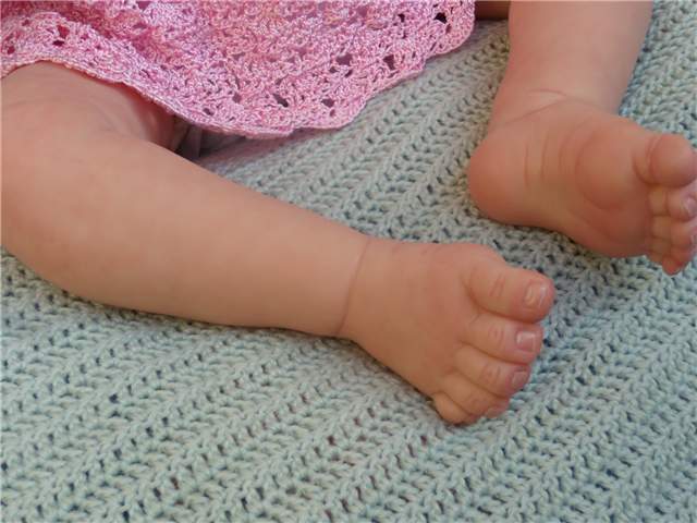 Кукла реборн ДиДи, молд замечательного мастера Линды Мюррей (фото 3)