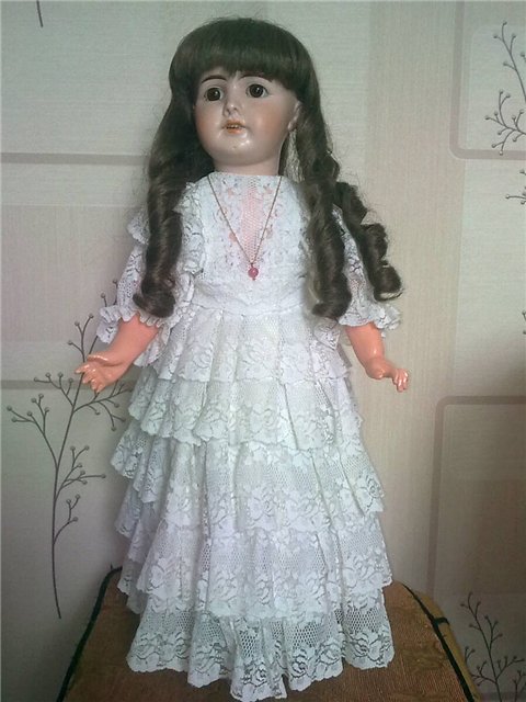 Реставрация суставных ямок антикварной куклы