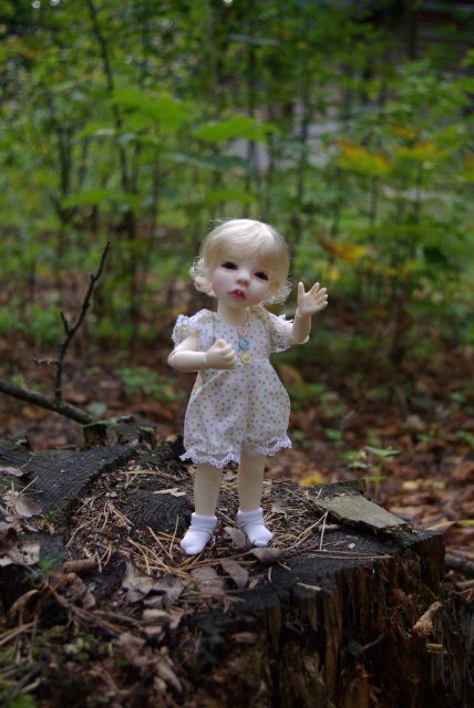 Затаились в ожидании. авторская кукла от Kim Lasher (фото 7)