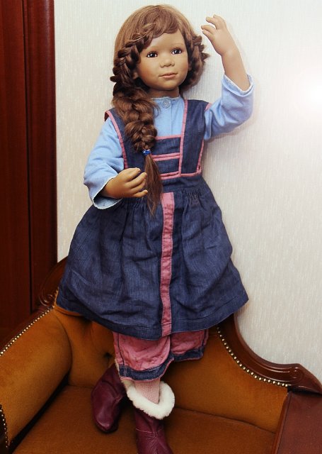 Дитя улиц и одновременно нежнейшее создание Сина куколка от Annette Himstedt 2004г.выпуска