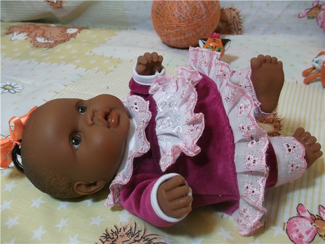 Малыши примеряют наряды | Бэйбики Малыши примеряют наряды — Одежда и обувь для кукол своими руками: фото (фото 9)