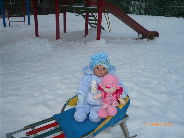 Кукла реборн Оленька. Мамина малышка (фото 7)