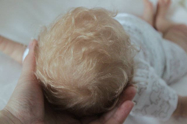 Мальчик одуванчик... Куколка реборн Вишни Виктории