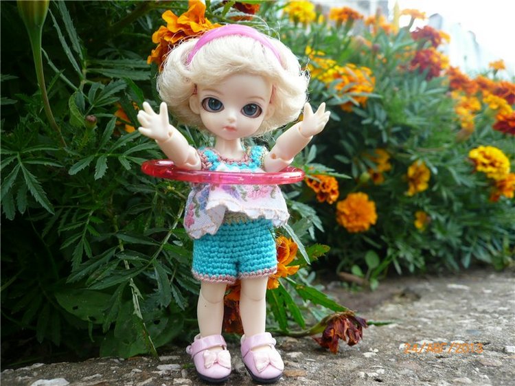 Летние забавы. БЖД куколка - Сосенка Пин (фото 4)