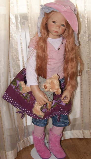 Нежнейшая Нелла - умница и красавица Annete Himstedt коллекция 2007 года (фото 3)