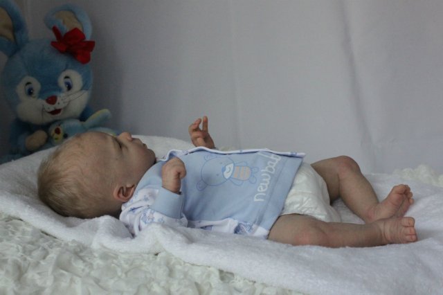 Белокурый ангел Саввушка! Куколка реборн Виктории Вишни