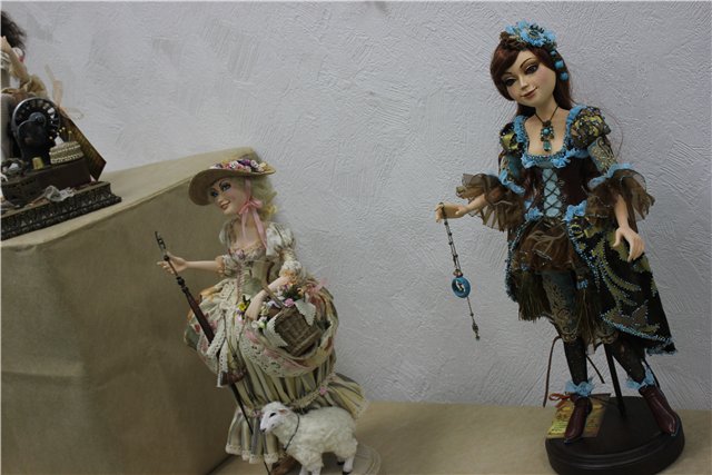 "Кукольный вернисаж". V выставка авторских кукол и медведей Тедди в Нижнем Новгороде 2014