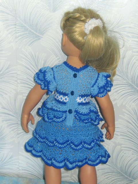 Новая коллекция летних вязаных нарядов для фейсинок, готциков, паолок под названием "Ромашки"