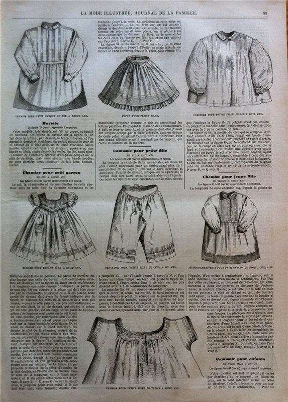 Журнал мод La Mode illustrèe (журнал для всей семьи)