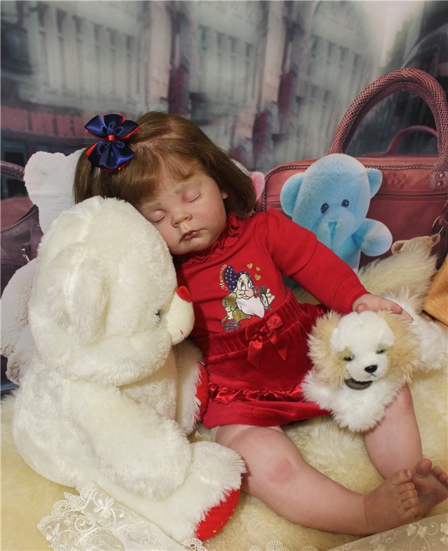 Имя ей дали - Наташенька. Кукла-реборн Елены Иваховой