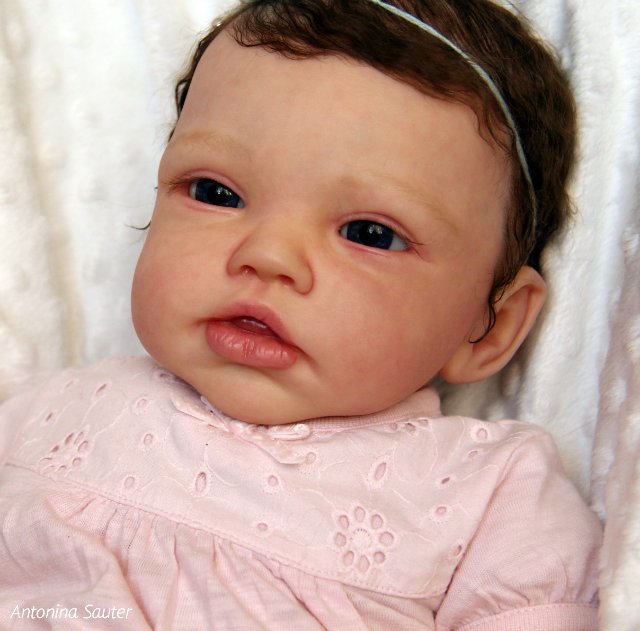 Мой весенний цветочек Кайли. Кукла реборн Саутер Антонины (фото 9)