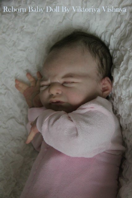 Наконец... представляю вам мою куколку... Реборн Виктории Вишни