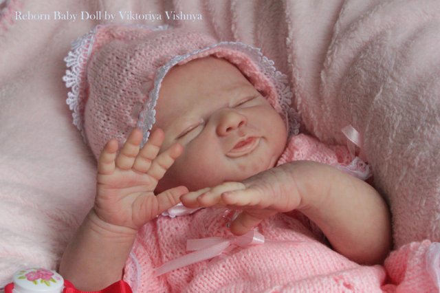 Крохотулька Angeli от Elisa Marx. Куколка реборн Виктории Вишни