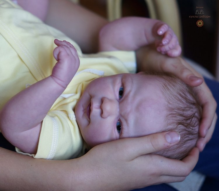 Мой Сережка. Малыш реборн из молда Madison (фото 8)