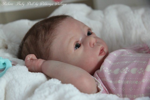 Аделиночка 2... Куколка реборн Виктории Вишни (фото 4)