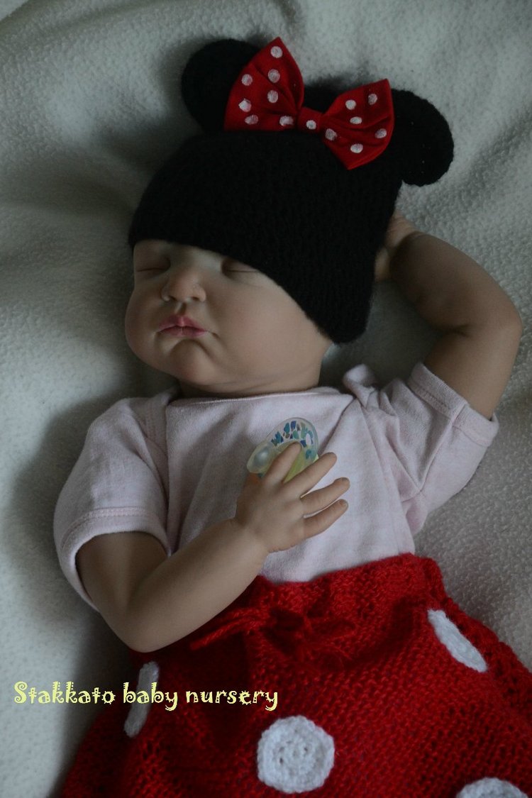 Минни маус - костюм для реборна (фото 4)