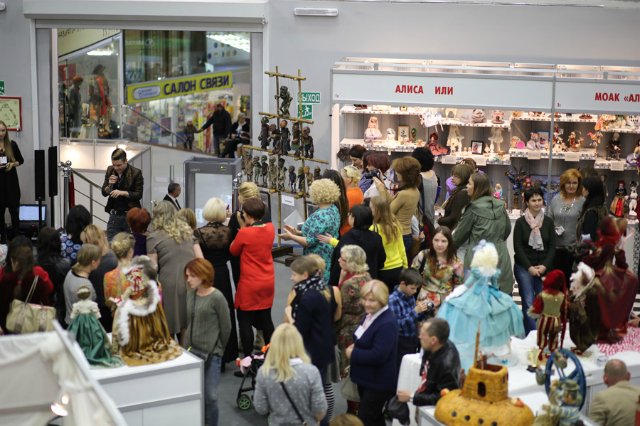 Лучше поздно, чем никогда! ХI Международный салон кукол. 1 октября 2015г (фото 3)