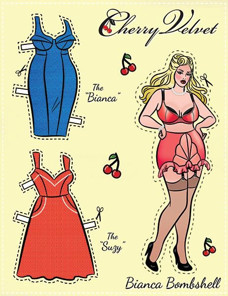 Мои любимые бумажные куклы для вырезания