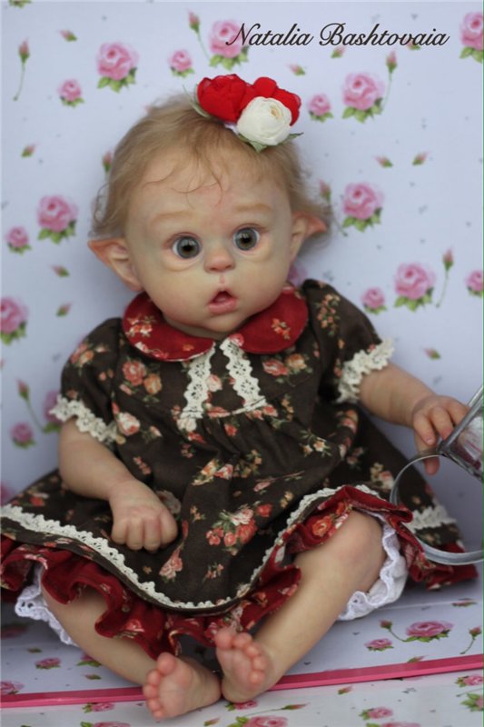 Мой любимый эльфийский ребенок! Кукла реборн Натальи Баштовой