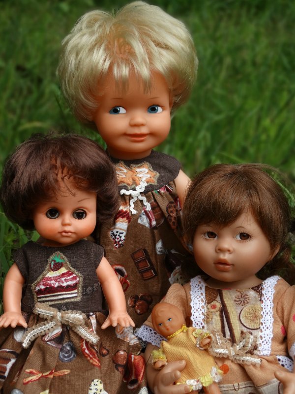 Вечеринка под яблоней — Винтажные куклы ГДР (Немки): Бигги (фото 3)