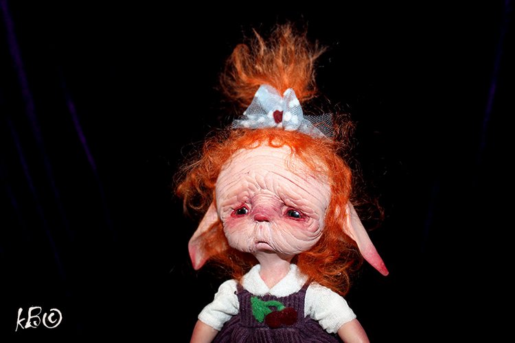 Фурунатти — Игрушки в смешанной технике (мех и глина): Арт (фото 4)