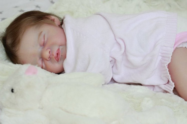 Маленькая бусинка Америкус, кукла реборн Беспаловои Жанны