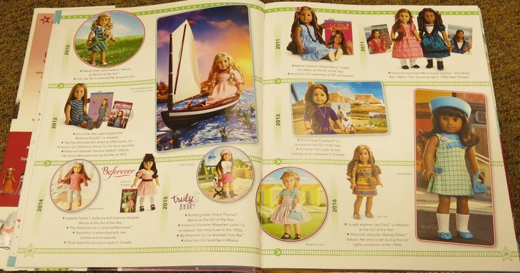 2.1 American Girl книги: Энциклопедия 2016