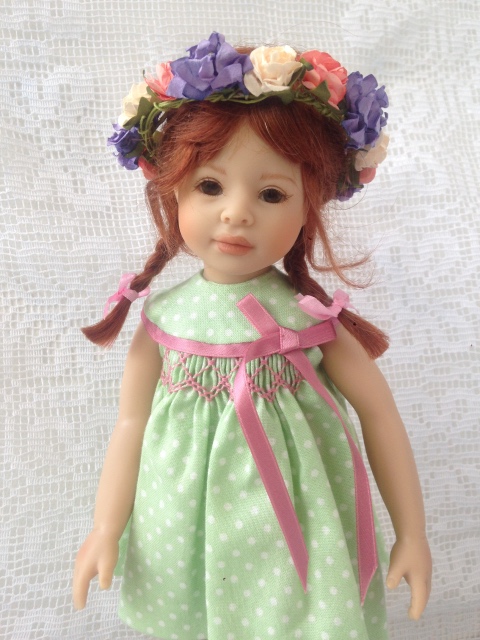 Девочки в веночках, куклы от H. Plusczok (фото 5)