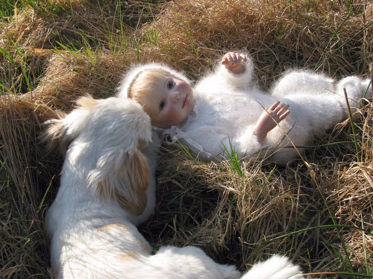 Процесс создания фарфоровых кукол - Джинн Гросс (Jeanne Gross). Часть первая - младенцы