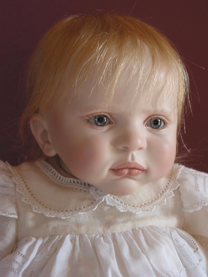 Процесс создания фарфоровых кукол - Джинн Гросс (Jeanne Gross). Часть первая - младенцы (фото 10)