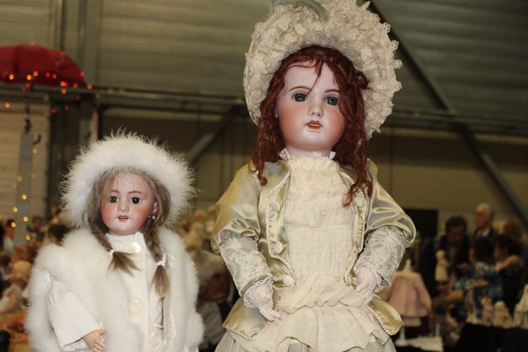 Выставка мишек, кукол и кукольной миниатюры в Голландии 2017 - часть третья