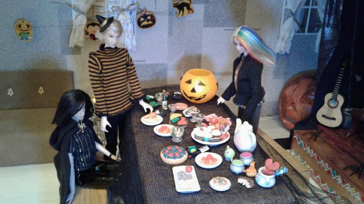 Мой кукольный Хэллоуин 2017