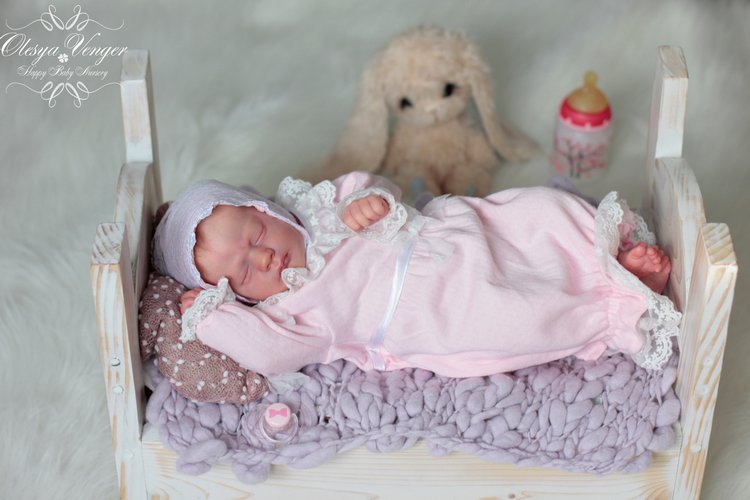 Моя кроха Эшли. Кукла реборн Олеси Венгер