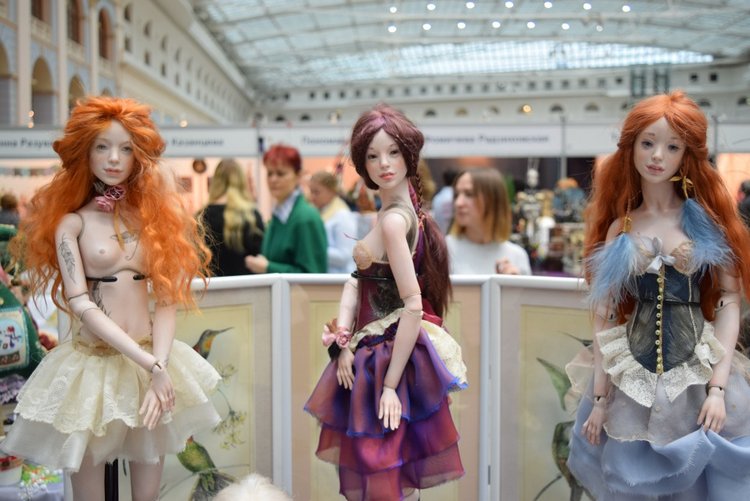 VIII Московская международная выставка Искусство куклы. Таланты и поклонники. Часть I