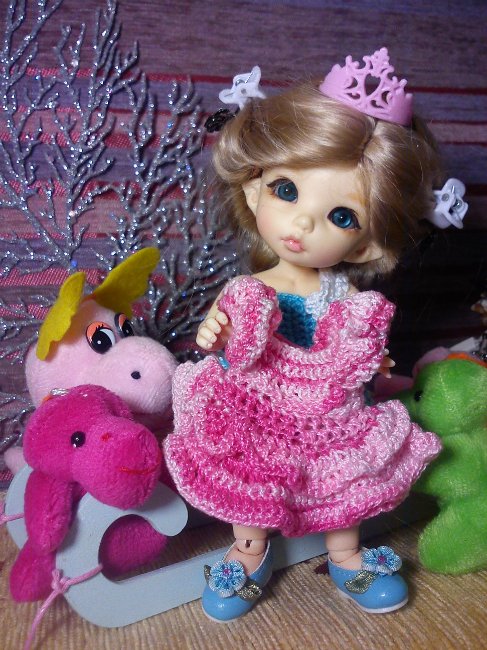 Манюнькины Рождественские подарочки. BJD PukiFee Ante (фото 10)